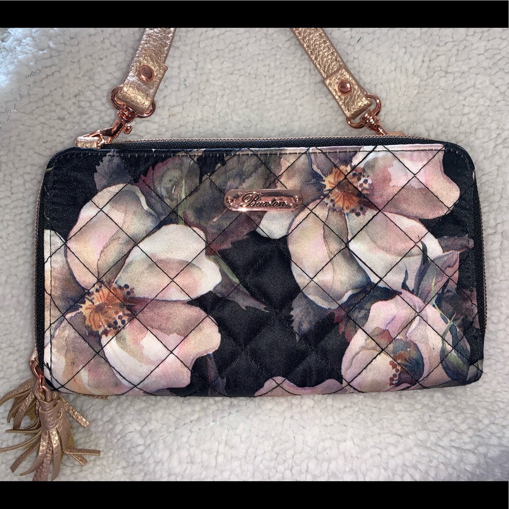 Crossbody Double Zipper Clutch/Wallet